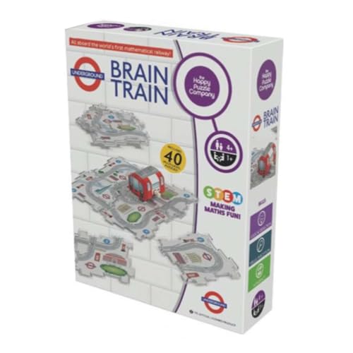 The Happy Puzzle Company The Underground Brain Train Mathematical London Underground Railway The Happy Puzzle Company The Underground Brain Train Mathematical London Underground Railway von The Happy Puzzle Company