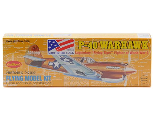 The Hobby Company Guillows 1:32 Curtiss P 40 Warhawk (englische Version) von The Hobby Company