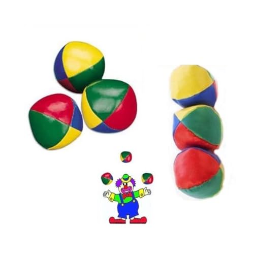 The Home Fusion Company 3er Set Traditionell Jonglierbälle Bunt Clown & Zirkus Stil The Home Fusion Company 3er Set Traditionell Jonglierbälle Bunt Clown & Zirkus Stil von The Home Fusion Company