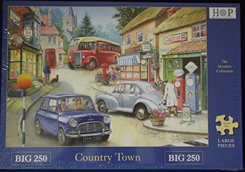 ‚Big 250’ Puzzle - Land Stadt - Mini-Auto und Bus (Country Town - Mini Car & Bus) von The House of Puzzles