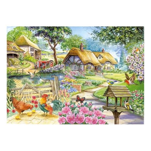 Big 500 Piece Jigsaw Puzzle Country Living. Picturesque Village Scene Big 500 Piece Jigsaw Puzzle Country Living. Picturesque Village Scene von The House of Puzzles