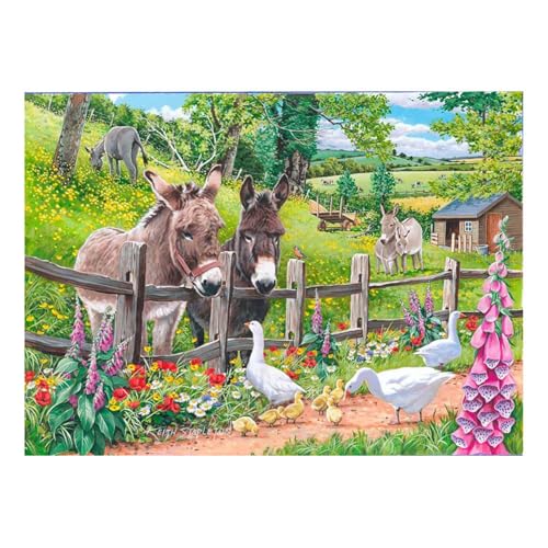 Puzzle 250 Teile - XXL Teile - Jack & Jenny von The House of Puzzles