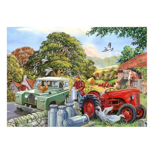 Puzzle 500 Teile - XXL Teile - Bob & His Dog von The House of Puzzles