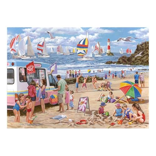 Puzzle 500 Teile - XXL Teile - Regatta Day von The House of Puzzles