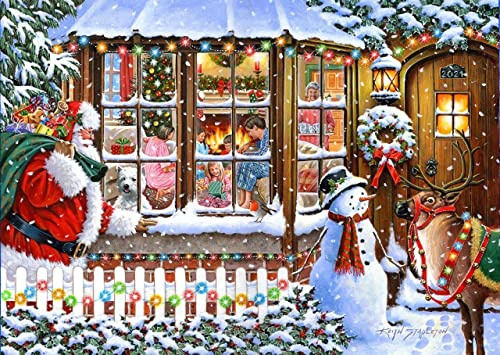 The House of Puzzles - 1000 Teile Puzzle - 2021 Christmas Collectors Edition No.16 - With Love from Santa von The House of Puzzles