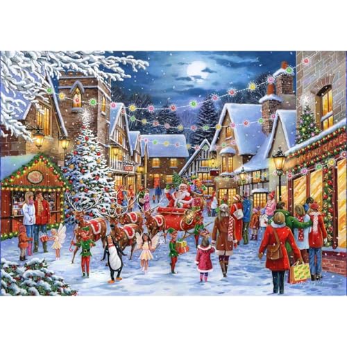 The House of Puzzles - 1000 Teile Puzzle - 2022 Christmas Collectors Edition No.17 - Christmas Parade von The House of Puzzles