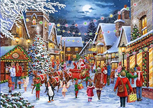The House of Puzzles - 1000 Teile Puzzle - 2022 Christmas Collectors Edition No.17 - Weihnachtsparade von The House of Puzzles