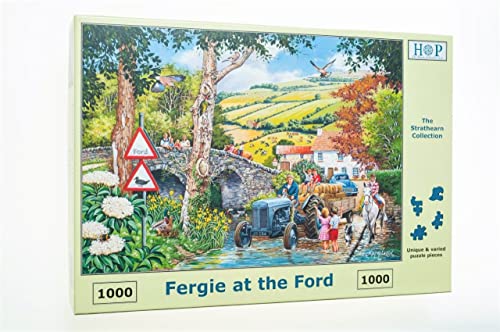 The House of Puzzles - 1000 Teile Puzzle - Fergie at the Ford von The House of Puzzles