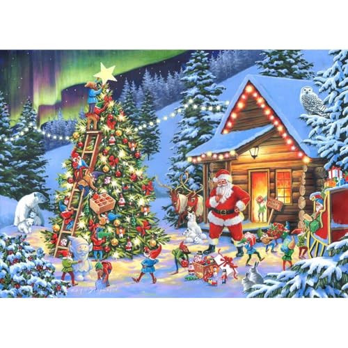 The House of Puzzles - Nr. 15 - Twinkle Little Star Puzzle - 1000 Teile Puzzles für Erwachsene, Künstler illustriert, malerische Landschaft, Deluxe-Puzzle-Geschenke von The House of Puzzles