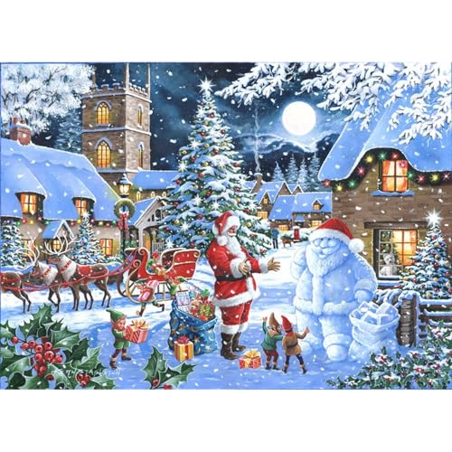 The House of Puzzles - Nr. 14 – Doppel-Puzzle sehen – 500-teiliges Puzzle für Erwachsene, Künstler illustriert, malerische Landschaft, Deluxe-Puzzle-Geschenke The House of Puzzles - Nr. 14 – Doppel-Puzzle sehen – 500-teiliges Puzzle für Erwachsene, Künstler illustriert, malerische Landschaft, Deluxe-Puzzle-Geschenke von The House of Puzzles