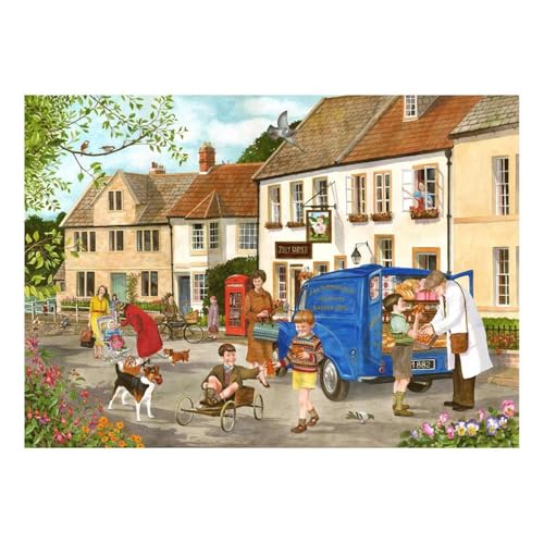 The House of Puzzles - Big 500 Teile Puzzle - Lebkuchenjungen - "NEW JULI 2022" von The House of Puzzles
