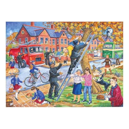 The House of Puzzles Big Puzzle 250 Teile - Saving Miss Kitty - NEW FEBRUARY 2022 The House of Puzzles Big Puzzle 250 Teile - Saving Miss Kitty - NEW FEBRUARY 2022 von The House of Puzzles