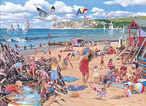 The House of Puzzles - Big Puzzle 500 Teile - Beach Break - NEW SEPTEMBER 2021 von The House of Puzzles
