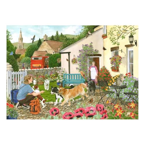The House of Puzzles - Großes 500-teiliges Puzzle - Willkommensausschuss von The House of Puzzles