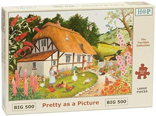 The House of Puzzles - Großes 500-teiliges Puzzle – hübsch wie ein Bild von The House of Puzzles