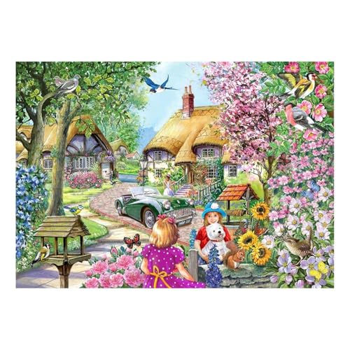 The House of Puzzles - Großes Puzzle mit 500 Teilen – Beste Freunde – "New Juli 2023" von The House of Puzzles