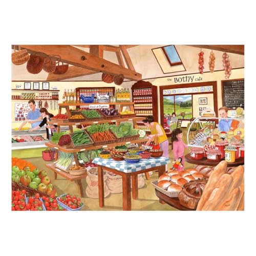 The House of Puzzles - Großes Puzzle mit 500 Teilen – Deli Delicious – "NEW MARCH 5,141.0 cm von The House of Puzzles