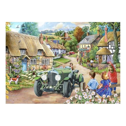 The House of Puzzles - Großes Puzzle mit 500 Teilen – Vintage Run – The Harrow Collection The House of Puzzles - Großes Puzzle mit 500 Teilen – Vintage Run – The Harrow Collection von The House of Puzzles