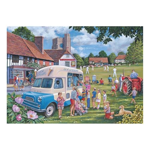 The House of Puzzles Puzzle mit Aufschrift "Stop Me and Buy One", 1000 Teile für Erwachsene, Künstler illustriert, malerische Landschaft, Deluxe-Puzzle-Geschenke The House of Puzzles Puzzle mit Aufschrift "Stop Me and Buy One", 1000 Teile für Erwachsene, Künstler illustriert, malerische Landschaft, Deluxe-Puzzle-Geschenke von The House of Puzzles