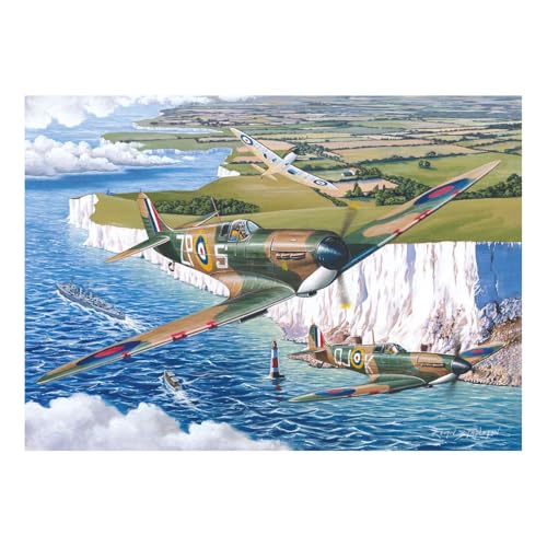 The House of Puzzles The Final Few Puzzle - 500-teiliges Puzzle für Erwachsene, Künstler illustriert, malerische Landschaft, Deluxe-Puzzle-Geschenke The House of Puzzles The Final Few Puzzle - 500-teiliges Puzzle für Erwachsene, Künstler illustriert, malerische Landschaft, Deluxe-Puzzle-Geschenke von The House of Puzzles