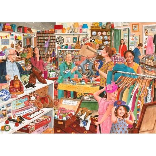 The House of Puzzles - Wohltätigkeitsorganisations-Schnäppchen-Puzzle – 1000-teiliges Puzzle für Erwachsene, Künstler illustriert, malerische Landschaft, Deluxe-Puzzle-Geschenke The House of Puzzles - Wohltätigkeitsorganisations-Schnäppchen-Puzzle – 1000-teiliges Puzzle für Erwachsene, Künstler illustriert, malerische Landschaft, Deluxe-Puzzle-Geschenke von The House of Puzzles