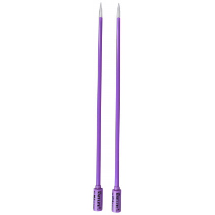Knit Lite Jackenstricknadeln mit Licht 33cm 6,50mm / 13in US10½ Lila von The Knit Lite