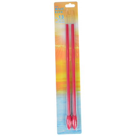 The Knit Lite Jackenstricknadeln mit LED-Licht 33cm 9,00mm / 13in US13 Dunkelrot von The Knit Lite