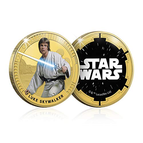 Star Wars Gifts Episode IV - VI Goldmünze zum Sammeln - Luke Skywalker Star Wars Gifts Episode IV - VI Goldmünze zum Sammeln - Luke Skywalker von The Koin Club