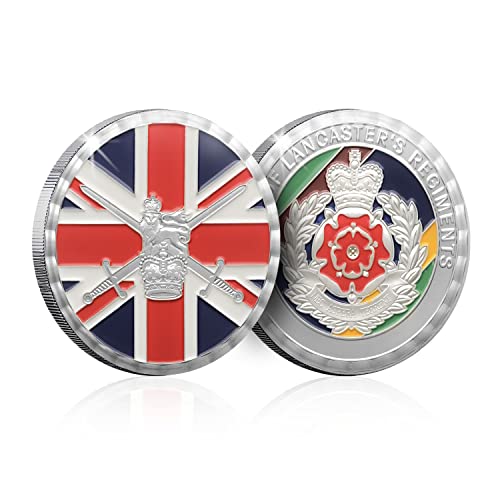 The Koin Club British Army Duke of Lancaster's Regiment Memorabilia Silver Challenge Spoof Coin The Koin Club British Army Duke of Lancaster's Regiment Memorabilia Silver Challenge Spoof Coin von The Koin Club