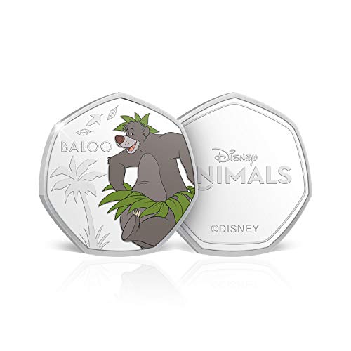 The Koin Club Disney Gifts 50-Pence-Silbermünze, limitierte Auflage, Sammlerstück – Dschungelbuch The Koin Club Disney Gifts 50-Pence-Silbermünze, limitierte Auflage, Sammlerstück – Dschungelbuch von The Koin Club