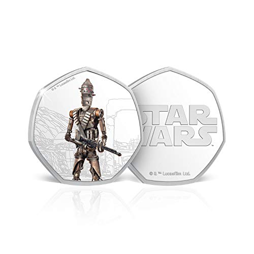 The Mandalorian Gifts Star Wars Geschenke für Männer Offizielles Merchandise Sammlerstück 50P Münze - IG-11 The Mandalorian Gifts Star Wars Geschenke für Männer Offizielles Merchandise Sammlerstück 50P Münze - IG-11 von The Koin Club
