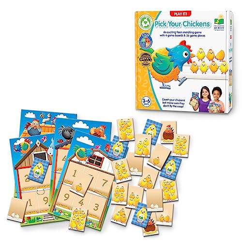 Learning Journey The Play It! Pick Your Chickens, Mehrfarbig von The Learning Journey