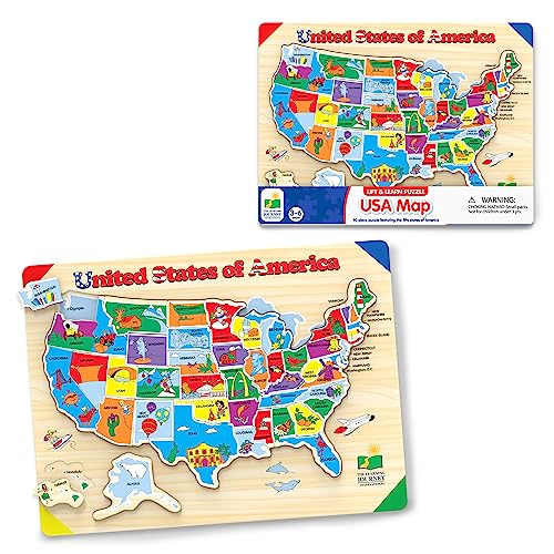 The Learning Journey Anheben und Entdecken USA-Landkarte-Puzzle von The Learning Journey