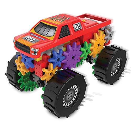 The Learning Journey Techno Gears Monster Truck, mehr als 60 Teile, Baue deinen eigenen Monstertruck, Spielzeug für Jungen und Mädchen ab 6 Jahren, preisgekröntes Spielzeug von The Learning Journey