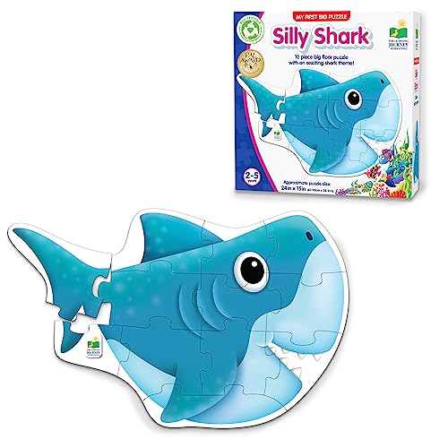 The Learning Journey: My First Big Floor Puzzle - Silly Shark - Puzzles für Kinder im Alter von 2-4 Jahren - Preisgekröntes Spielzeug The Learning Journey: My First Big Floor Puzzle - Silly Shark - Puzzles für Kinder im Alter von 2-4 Jahren - Preisgekröntes Spielzeug von The Learning Journey