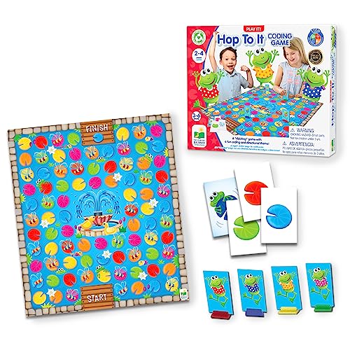 The Learning Journey: Spiel! Spiel – Hop to It – Codierspiel für Kinder ab 3 Jahren – preisgekröntes Spielzeug von The Learning Journey