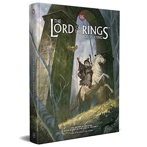 The Lord of the Rings: RPG 5E – Core Rulebook – Hardcover RPG Book, LOTR Rollenspiel, Alles, was Sie brauchen, um Ihr Abenteuer durch die Mittelerde zu beginnen von Free League