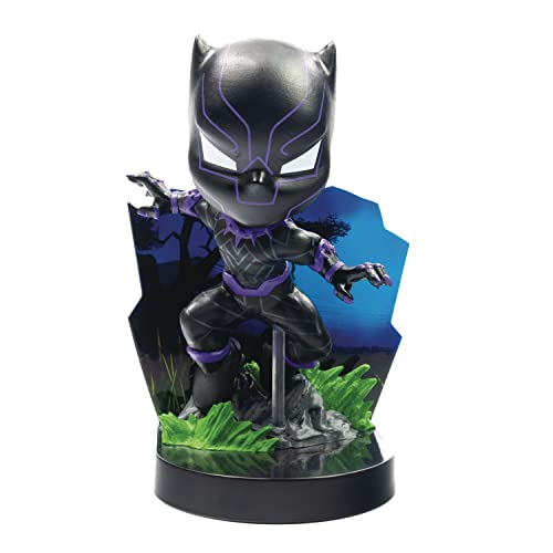 Marvel Superama Mini-Diorama Black Panther (Kinetic Energy) SDCC Exclusive 10 cm von The Loyal Subjects