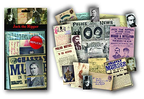 Jack The Ripper Memorabilia Geschenkpackung mit über 15 Kunstwerken von The Memorabilia Pack Co.