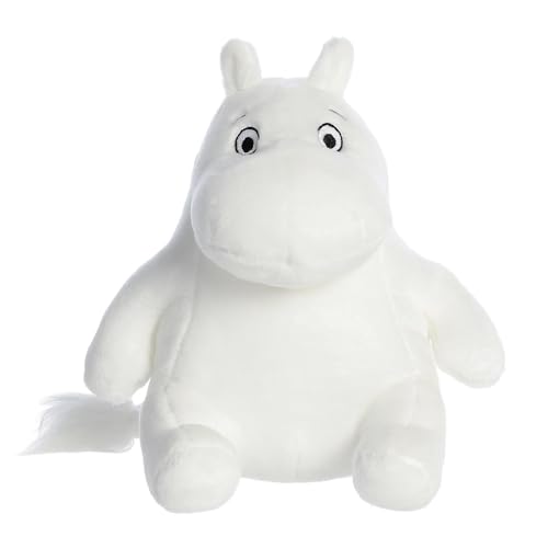 The Moomins FBA_12585 Sitzender Mumin Stofftier 8 Zoll von Aurora