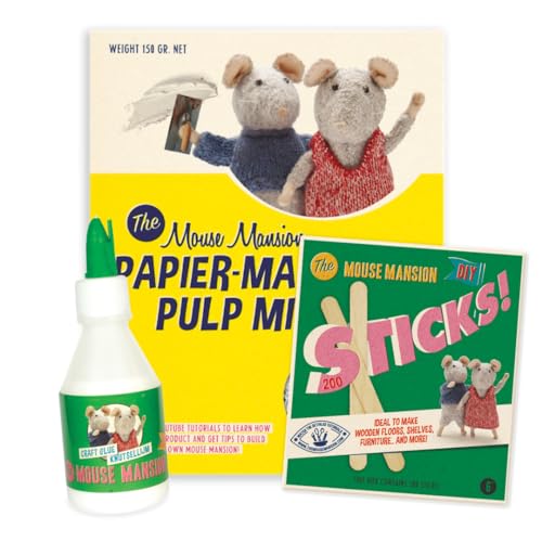 Sam & Julia - Bastelpaket für eigenes Mäusehaus von The Mouse Mansion
