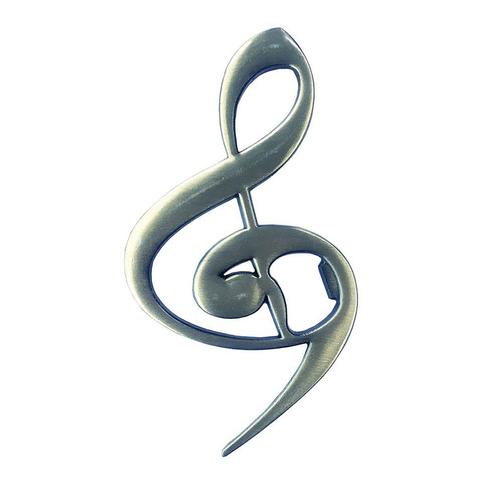 The Music Gifts Company Bottle Opener - Treble & Bass Clef von The Music Gifts Company