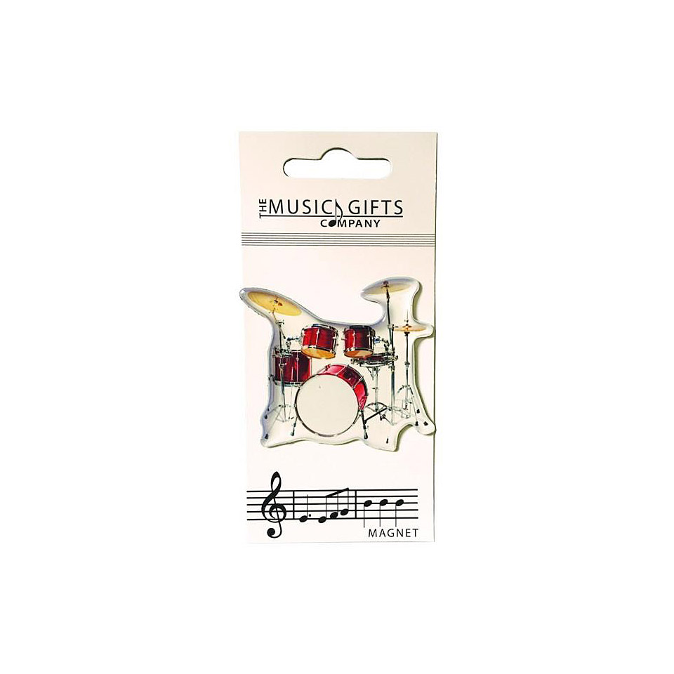 The Music Gifts Company Fridge Magnet - Drum Dekomagnet von The Music Gifts Company