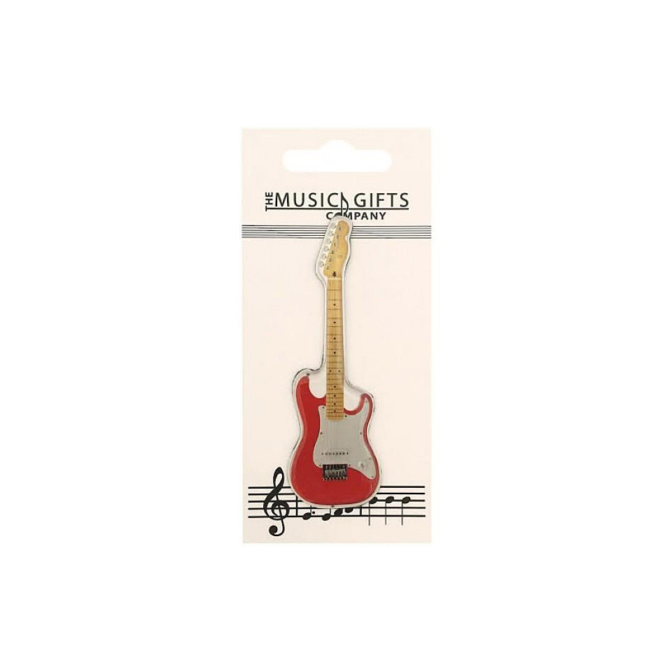 The Music Gifts Company Fridge Magnet - Electric Guitar Dekomagnet von The Music Gifts Company