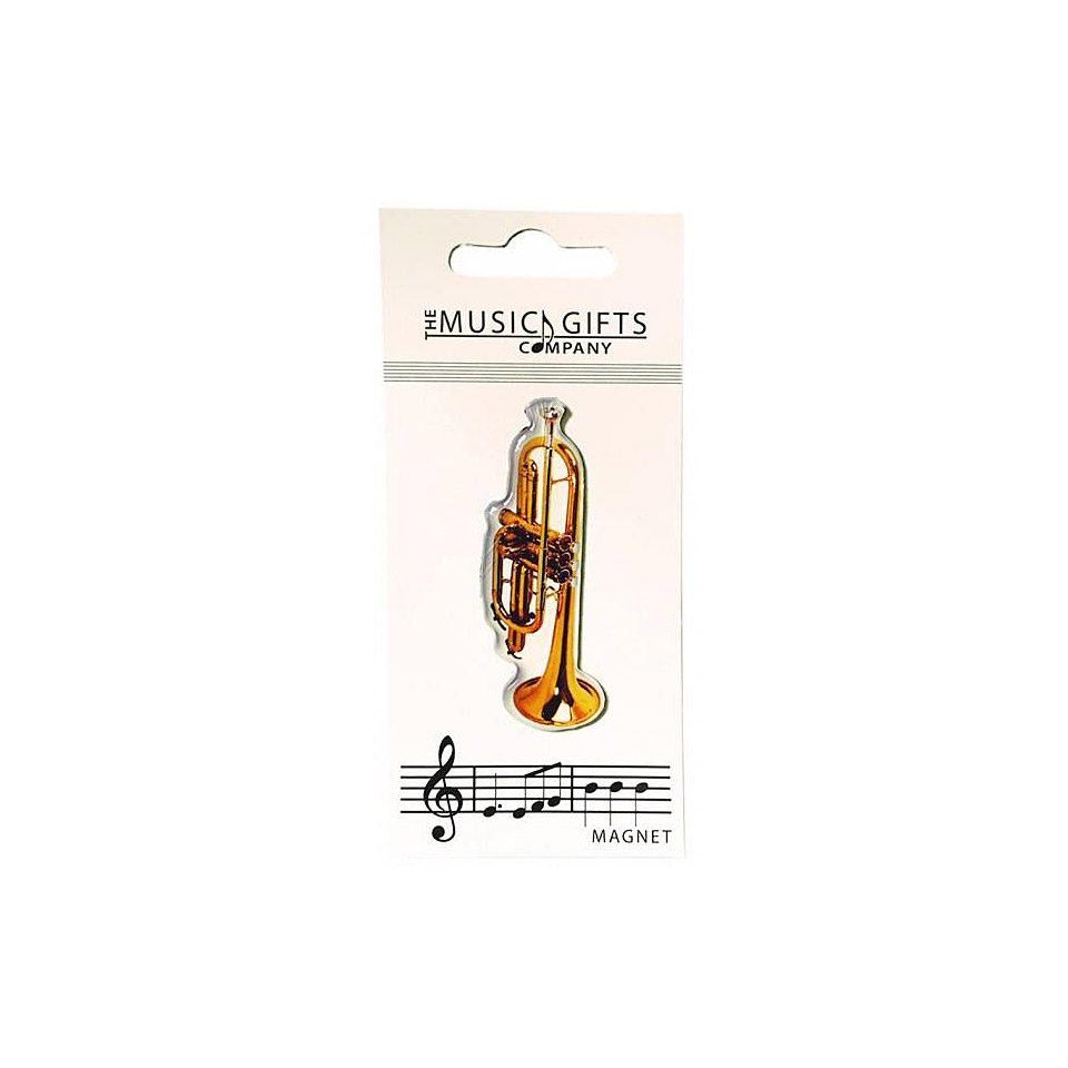 The Music Gifts Company Fridge Magnet - Trumpet Dekomagnet von The Music Gifts Company