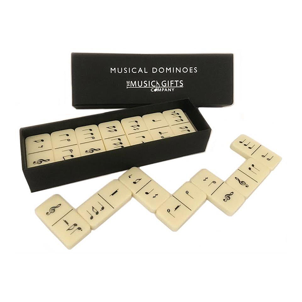 The Music Gifts Company Set Of Dominoes Spiel von The Music Gifts Company