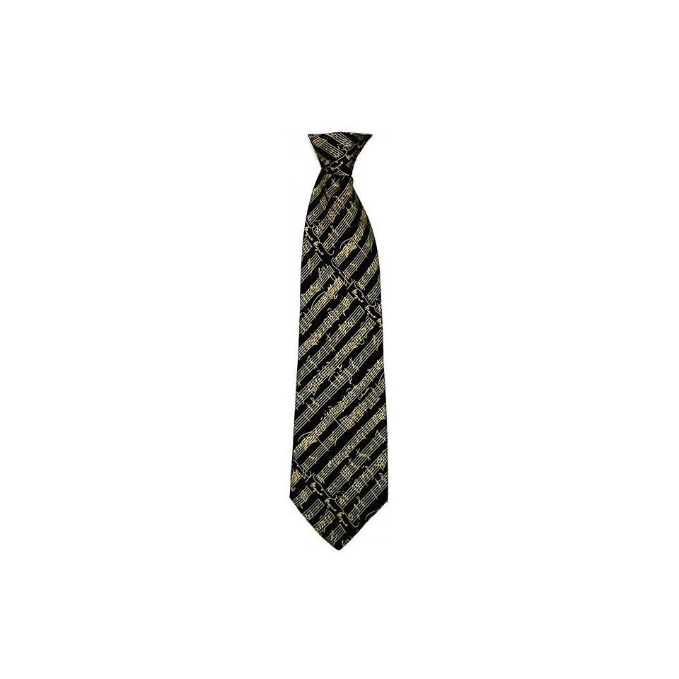 The Music Gifts Company Silk Tie Mozart - Black Geschenkartikel von The Music Gifts Company