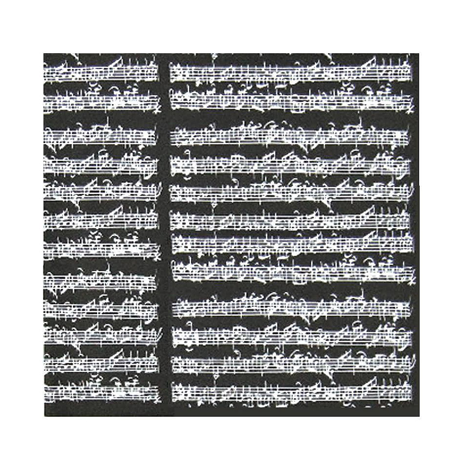 The Music Gifts Company Wrap Sheet Manuscript - Black Geschenkartikel von The Music Gifts Company