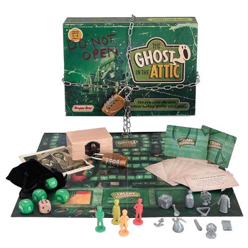 The Mystery Agency | Ghost In The Attic : Solve Mystery and Escape Room Puzzle in a Box | 50+ Real-Life Physical Objects & Evidence | Fully Reusable |Age 14+ | 1-6+ Players | English von The Mystery Agency