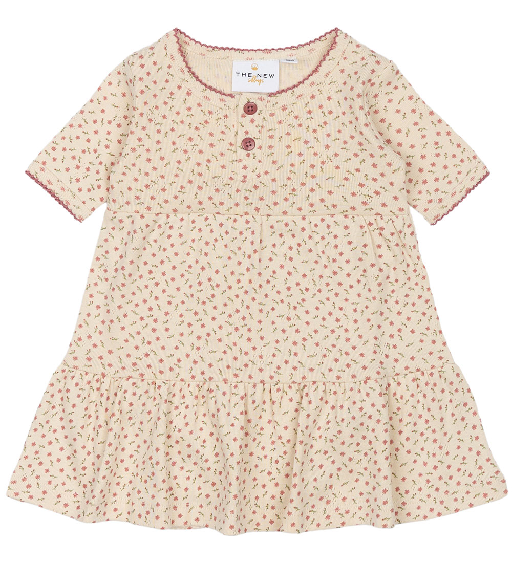The New Pointelle Bodykleid k/ä - TnsbOdette - AOP - White Swan - The New - 62 - Body K/Ä The New Pointelle Bodykleid k/ä - TnsbOdette - AOP - White Swan - The New - 62 - Body K/Ä von The New